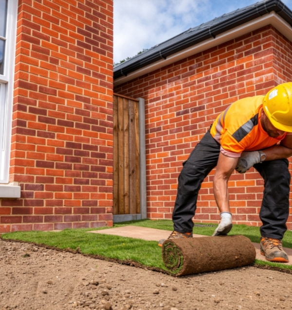 Natural Lawn Installation and Garden Turfing